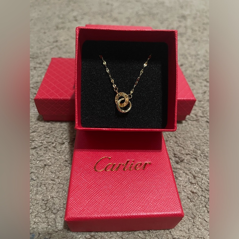 Gold necklace